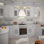 set dapur putih
