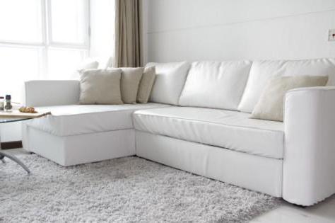 Sofa Monstad kepada kulit IKEA