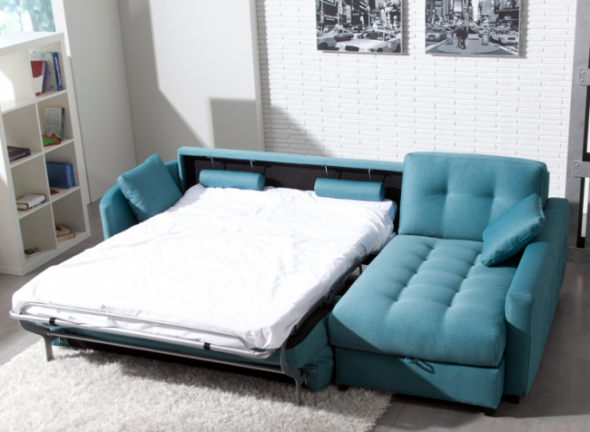 מיטת ספה עם מזרן