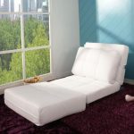 fauteuil-lit blanc