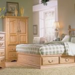 Provence houten bed