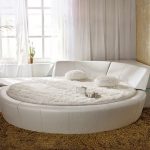 dubbel bed rond