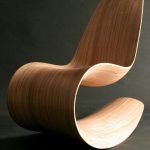 כסא נדנדה עץ