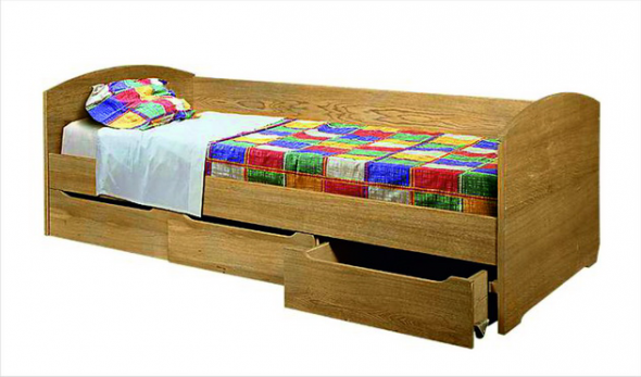 Egyszemélyes ágy, dobozok GM-9292