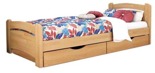 Natuurlijke houten bedden