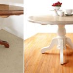 Obnova stolů v barvě bělené dubové barvy