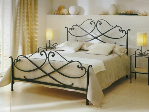 السرير المطاوع الحديث في المناطق الداخلية من صورة غرفة النوم