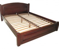 fából készült dupla ágy Verona 1