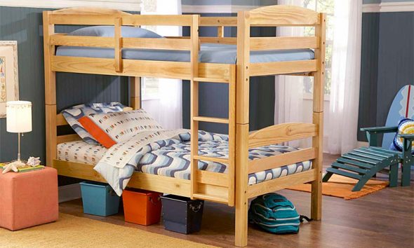 készítsen egy gyermek emeletes ágyat