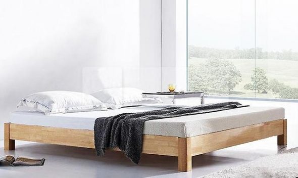 Japonský styl zadní postel