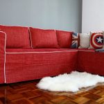 design della copertura del divano