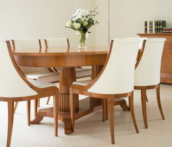 fából készült asztal design