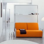 kanapé emeletes ágy transzformátor narancssárga