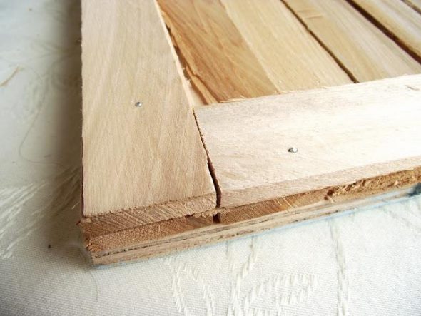 houten tafelfoto