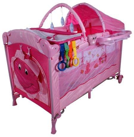 سرير الساحة Arti Deluxe Plus_Home Krolik Domek Pink
