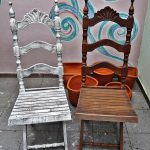 Restauratie van een houten stoel