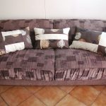 Textil kuddar för soffa