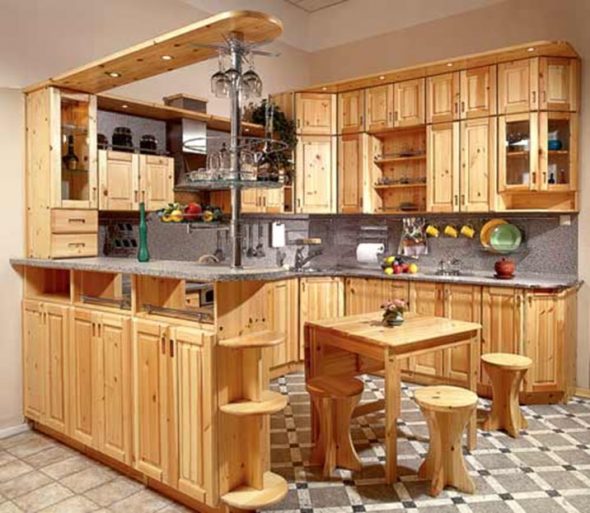 Cucina in legno
