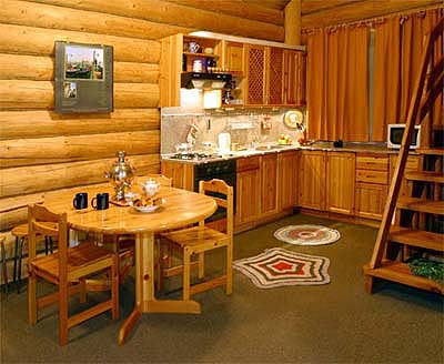 Perabot kayu untuk dapur-ruang makan
