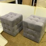 Lágy négyzet alakú oszmán készítése a nappaliba