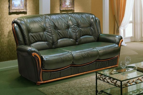 upholsteri klasik untuk sofa - kulit