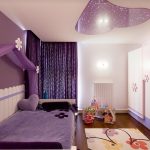 חדר עם עיצוב צבע עבור נער