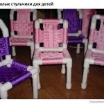 Krásné dětské židle
