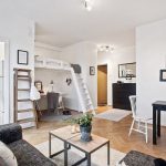 Studio lägenhet i skandinavisk stil