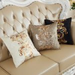 Lyx soffa med kudde dekoration