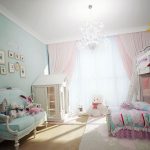 Zachte en gezellige slaapkamer voor een schattig meisje