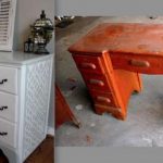 restaurování starého nábytku s vlastními obrazy
