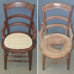 restaurování židlí vlastními fotografiemi před a po