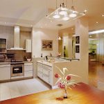 Světlý kuchyň-obývací pokoj