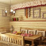 Sala da pranzo in legno