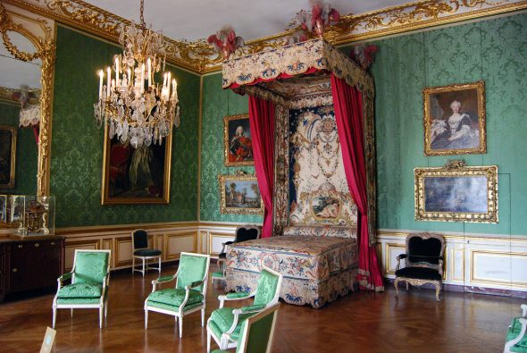 Intérieur de la salle baroque