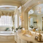 Barokk stílusú fürdőszoba
