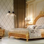 Moderni barokin makuuhuone