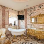 Barokki-kylpyhuone: minkä tahansa sisustuksen kohokohta