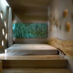 Eco-style puinen sänky