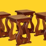 Dřevěné stoličky do kuchyně