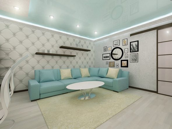 Organizace prostoru v obývacím pokoji