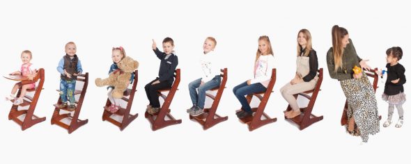 Kerusi universal untuk kanak-kanak dan orang dewasa