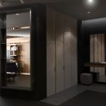 A beépített szekrény lehetővé teszi, hogy a helyiségeket zónákra osztja