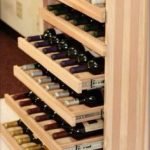 Portabottiglie da vino con cassetti