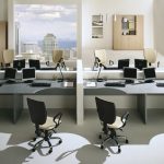 Plaatsing van meubels in kantoren