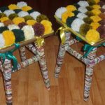Pokrývka stolice Pompon