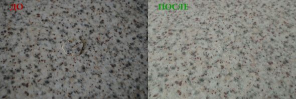 Pemulihan countertop marbled