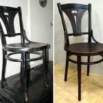 Un esempio del restauro della sedia viennese