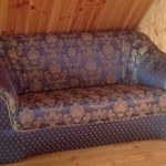 Fäll inte ut soffan efter restaureringen med egna händer