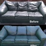 Restauro del divano fai da te con le foto prima e dopo